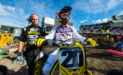 TALE OF TWO RACES FOR RCH/YOSHIMURA/SUZUKI FACTORY RACING AT ANAHEIM