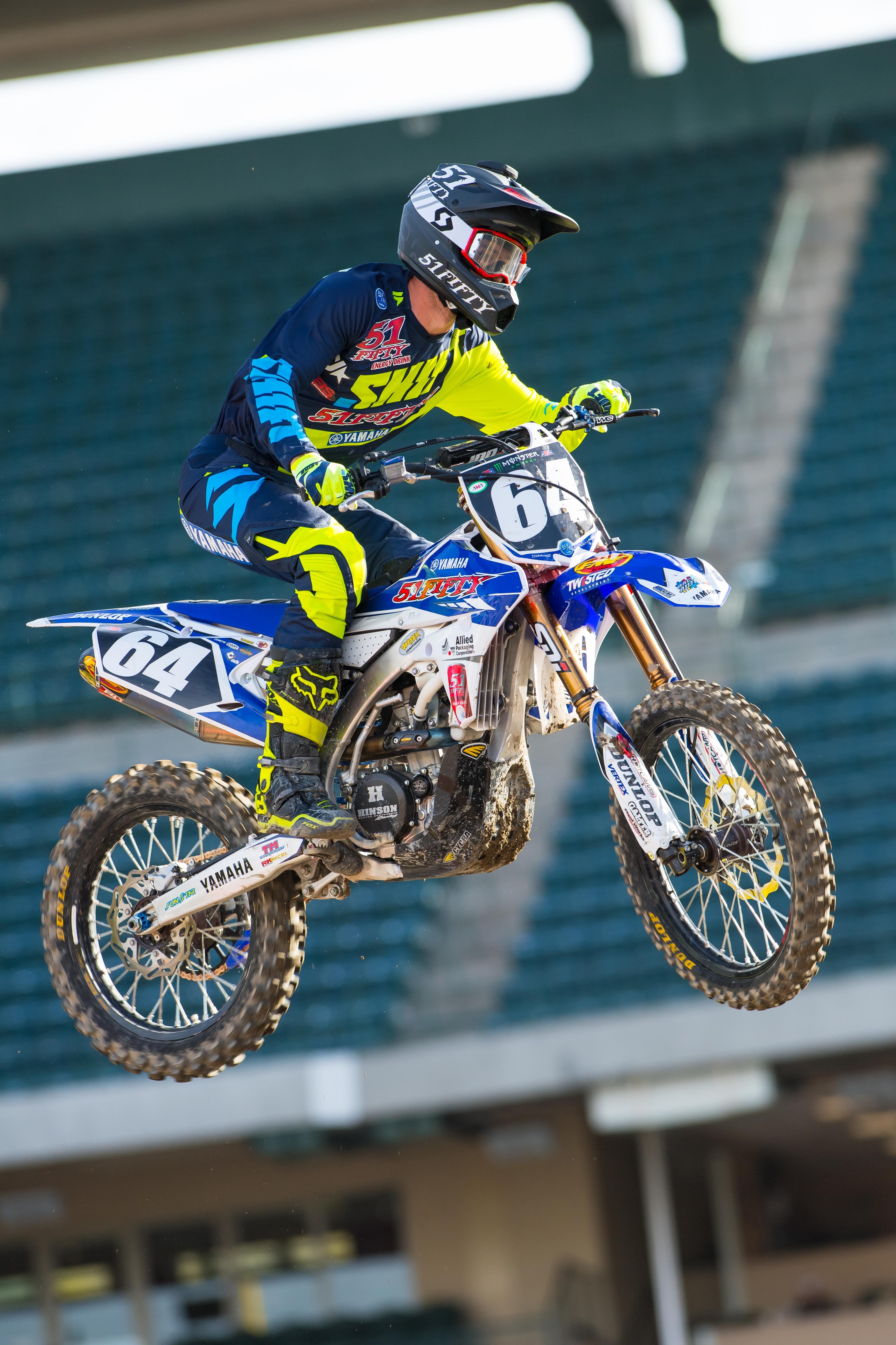 51FIFTY ENERGY DRINK YAMAHA ANAHEIM 2 SUPERCROSS RACE REPORT