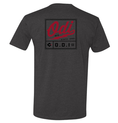 ODI HEATER TEE GRAPHITE/Red