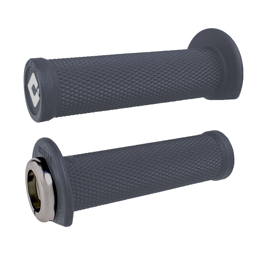 ODI Ruffian No-Waffle Grips | Thin Profile, Comfort, & Traction