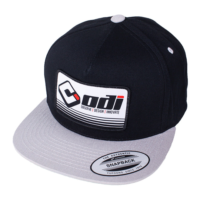 ODI FADE HAT Flat Bill - BLACK / Grey