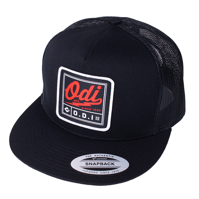 ODI HEATER TRUCKER HAT BLACK