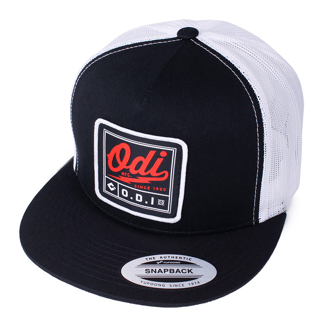 ODI HEATER TRUCKER HAT BLACK/White