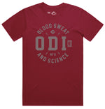 TOKEN TEE - Ox Blood/Grey