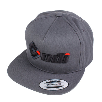 ODI PODIUM Snap-Back Hat - DARK GREY/Blackout