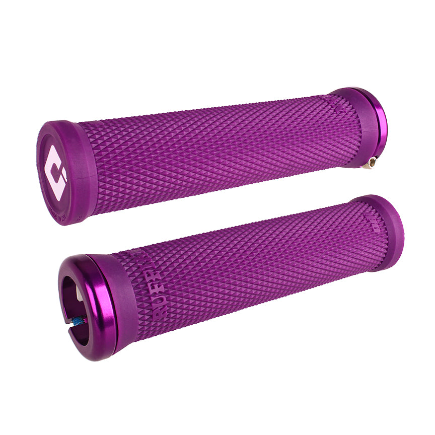 Mtb Grips Odi Ruffian Purple ODI RUFFIAN LOCK-ON