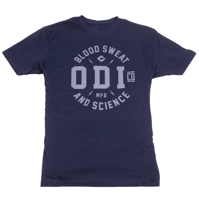 TOKEN TEE - Navy Blue/Grey