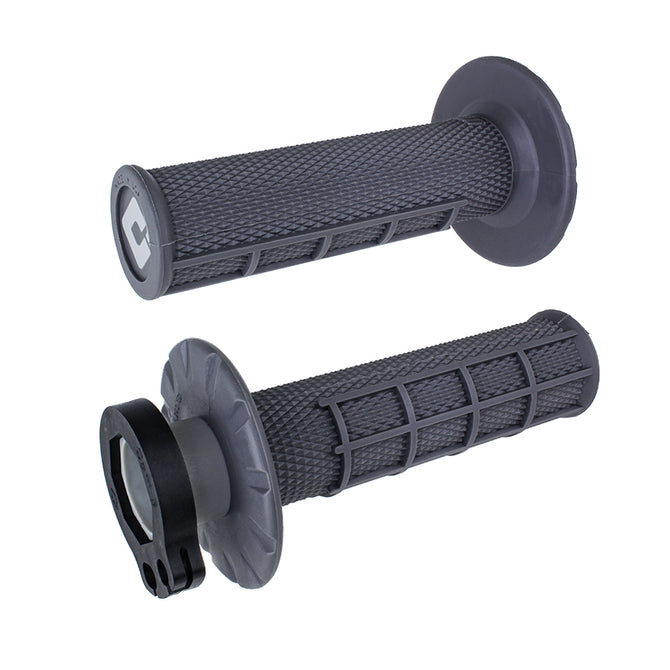 HALF-WAFFLE MX V2 LOCK-ON GRIPS ODI HALF-WAFFLE MX V2 LOCK-ON GRIPS ODI