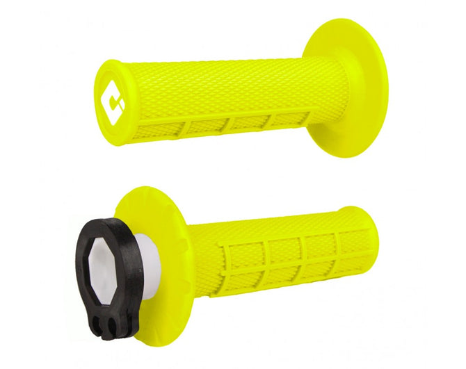 HALF-WAFFLE MX V2 LOCK-ON GRIPS – ODI