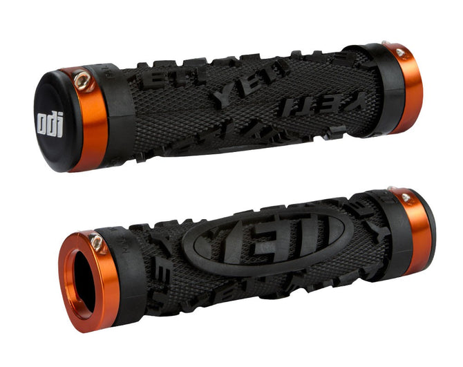 Orange lock on grips sales